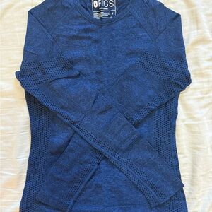 FIGS Women’s Salta Underscrub in Electric Blue